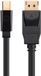 Monoprice 15888 DisplayPort kabel 0,46 m Mini DisplayPort Zwart