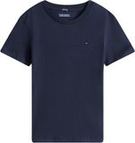 Tommy Hilfiger Kids T-shirt met ronde hals in bio katoen