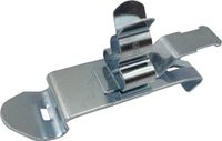 TRU COMPONENTS Schildklem Klem-Ø (max.) 8 mm Verenstaal 1 stuk(s)