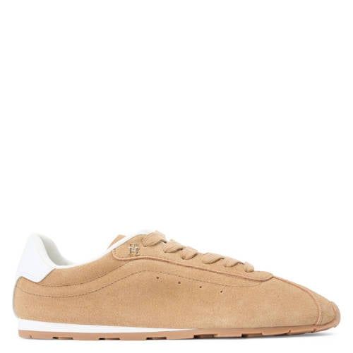 Tommy Hilfiger suède sneakers camel