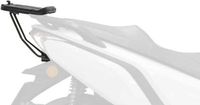 Shad Support de top case TOP MASTER pour scooter Daelim 125 XQ1 Noir