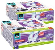 Bison Vochtvreter Vochtmagneet Lavendel - 2 x 450 gr - Voordeelverpakking