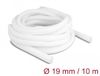 Delock Gevlochten slang zelfsluitend 10 m x 19 mm Blanc