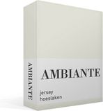 Ambiante Jersey - Hoeslaken - 90x200/210 - Gebroken wit