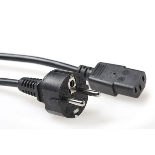 Intronics AK5014 - Netsnoer - Schuko male - C13 - 1.5m - 230V