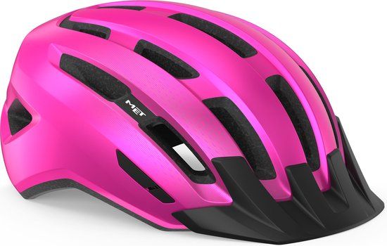 MET Downtown Fietshelm - Trekking - S/M - Pink Glossy