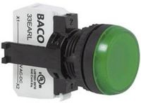 BACO L20SE10L Signaallamp Met LED-element Rood 24 V/DC, 24 V/AC