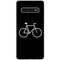 Samsung Galaxy S10 5G Bike hipster bedrukt siliconen hoesje