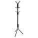 Amazon Basics Staande kapstok, metaal, voor jas en kleding, zwart, 48,1 x 48,1 x 175,5 cm (L x B x H)
