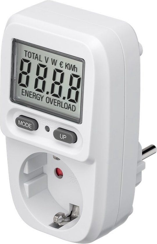Goobay Energiemeter - Wit - 250V - 16A - KD23661