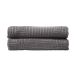 FDB Møbler Serviettes R33 Kirkeby Lot de 2 Granit gris