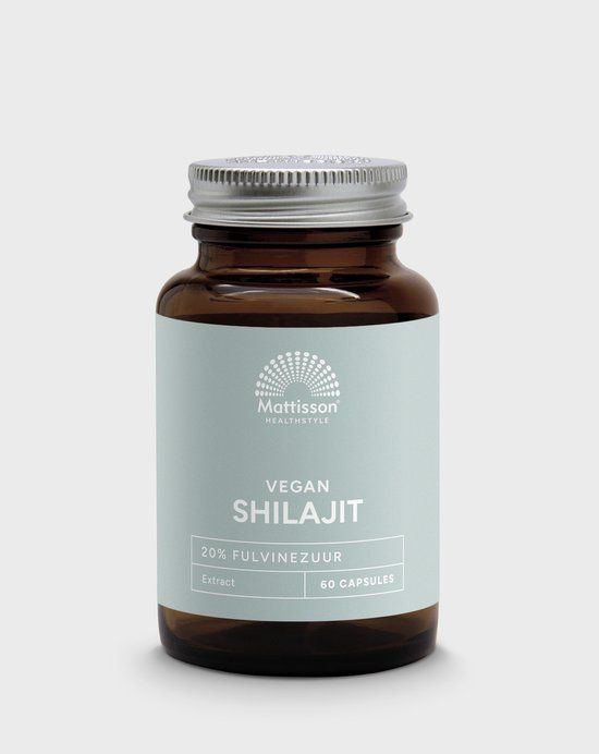 Mattisson HealthStyle Mattisson Vegan Shilajit 400mg - 60 capsules