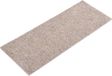 vidaXL - Trapmatten - Zelfklevend - 15 stuks - 60x25 cm - Beige - Rechthoekig