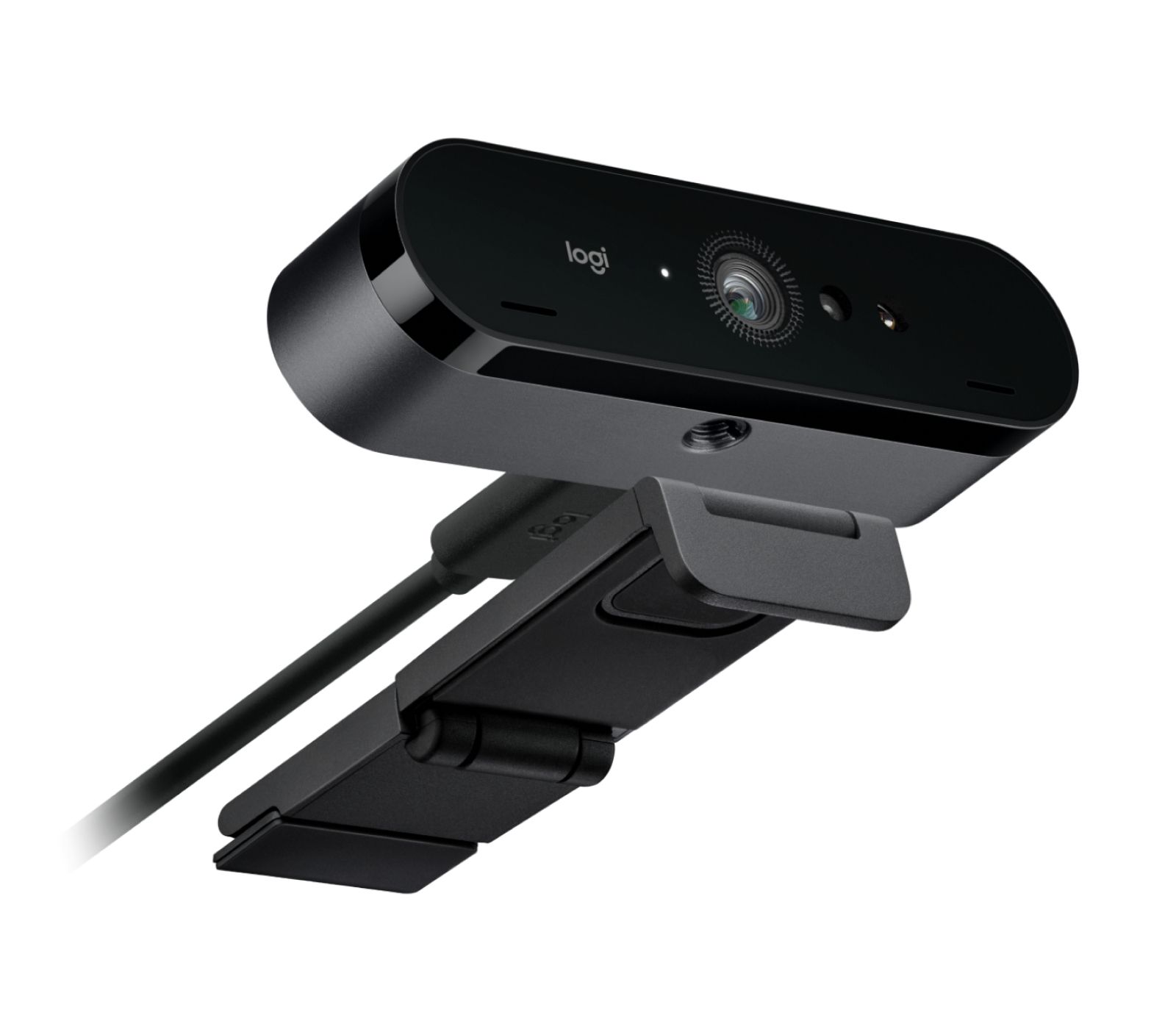 Logitech BRIO 4K Webcam - 13MP, 4096 x 2160 Pixels, USB, Black