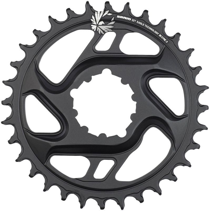 SRAM X-Sync Eagle CF Kettingblad 6 mm, 12-speed, black