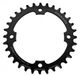 Praxis kettingblad 1x E-Ring 104BCD M8 34T staal 10/11/12sp Mountainbike Zwart