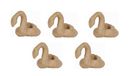 Décopatch AP178Cpack - Lot de 5 supports en papier brun pulpé, Serpent