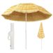 Corvance B.V. Strandparasol – Sonnenschirm – Sonnenschirm – Gartenschirm – Außen-Sonnenschirm – Natürliches Design – 300 cm Durchmesser – Stabiler Rahmen