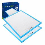Alapure 2x Metaalfilter voor Electrolux 4055107017 380x283mm