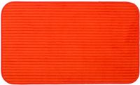 Gözze - Antislip zachte badmat, 100% polyester, 60 x 100 cm - oranje