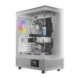 GAMDIAS ATLAS E1 WH Gaming ATX Mid Tower Computer PC-hoes