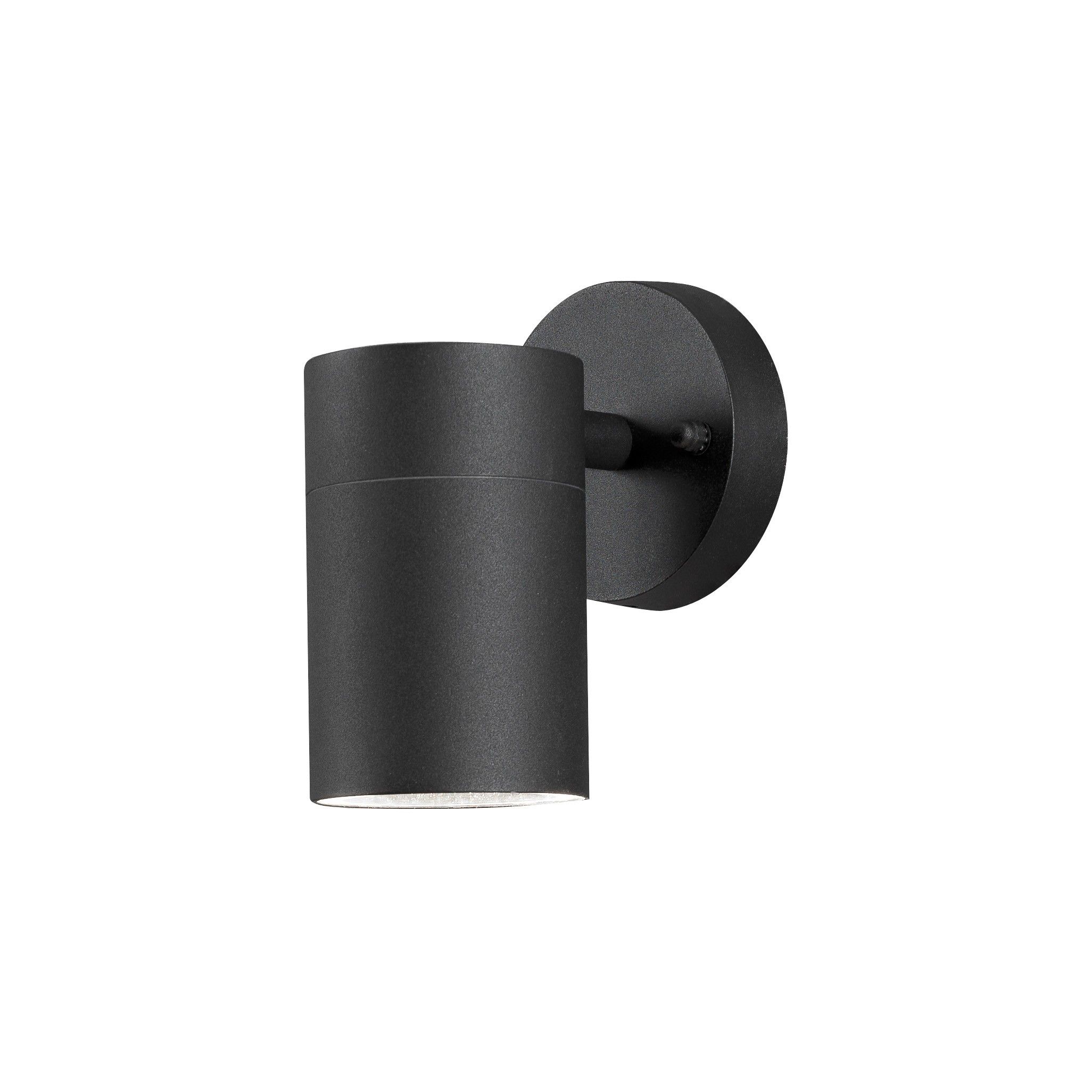 KONSTSMIDE Modena - Wandspot neerw XL 12cm - 230V - GU10 - matzwart - 7318307657753