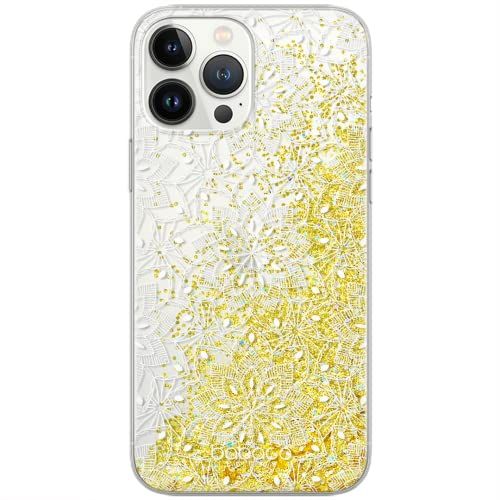 ERT GROUP Phone Case for Apple iPhone 6 PLUS/ 7 PLUS / 8 PLUS - Babaco Mandalas 009 - Glitter Effect