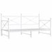 vidaXL Slaapbank met onderschuifbed zonder matras 100x190 cm staal wit