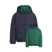 Orange Stars winterjas - donkerblauw Jongens Polyester Capuchon Effen - maat 158/164