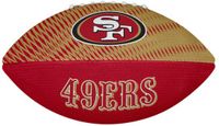 Wilson NFL Team Tailgate Football Junior Team 49ers