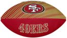 Wilson NFL Team Tailgate Football Junior Team 49ers