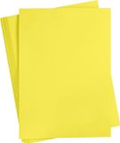 Merkloos Colortime Karton A2 Geel 10 Vellen
