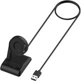 DrPhone USB Oplaadkabel voor Ticwatch Pro5 / Pro3 GPS / Pro Ultra / E3 – Magnetische Oplaadstandaard - 1 Meter - Snel & Veilig Opladen - Zwart