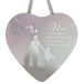 Reflections Spiegelglas Hangende Hart Plaque Gift – Nan Een speciale dame, one size
