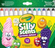 Crayola Silly Scents Viltstiften met Brede Punt - 12 Stuks