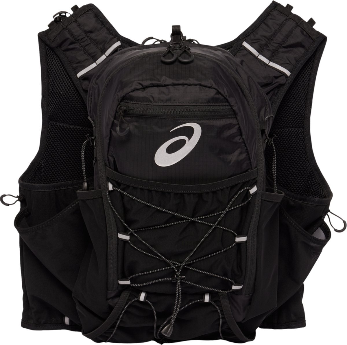 ASICS Fujitrail Backpack 15L 3013A876-001, Unisex, Zwart, Rugzak, maat: One size