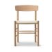 Fredericia Furniture Chaise J39 Chêne ciré-canvas naturel