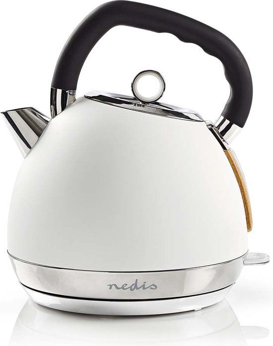 Nedis Waterkoker - 1.8 l - Soft-Touch - Wit