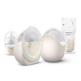 Philips AVENT Double Breast Pump Starter Set SCF495/21 Natural Care Handsfree Draagbaar