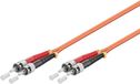 Microconnect FIB1120005-2 InfiniBand en Glasvezelkabel 0,5 m ST Oranje
