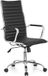 HJH Office Vemona 20 PU Bureaustoel Kunstleer Zwart/Chroom