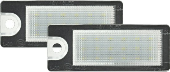 AutoStyle Set pasklare LED nummerplaat verlichting - Volvo diversen Type 2