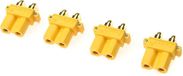 Revtec - Connector - XT-30PW - Gold Plated - Male - 4 pcs
