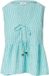 s.Oliver Mouwloze blouse turquoise / wit