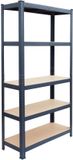 Merkloos Stellingkast - 180x75x30 cm - 875 kg - antraciet