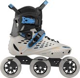Roces Otli TIF 100 Skeelers Volwassenen - 4x100mm Wielen - Fitness / Speed Inline Skates - Grijs Zwart - Maat 43