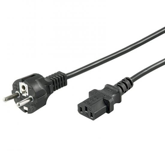 Power Cable - Type E to C13 - 3m - Black