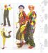 Snijpatroon Burda Naaipatroon 2477 - Clowns in variaties