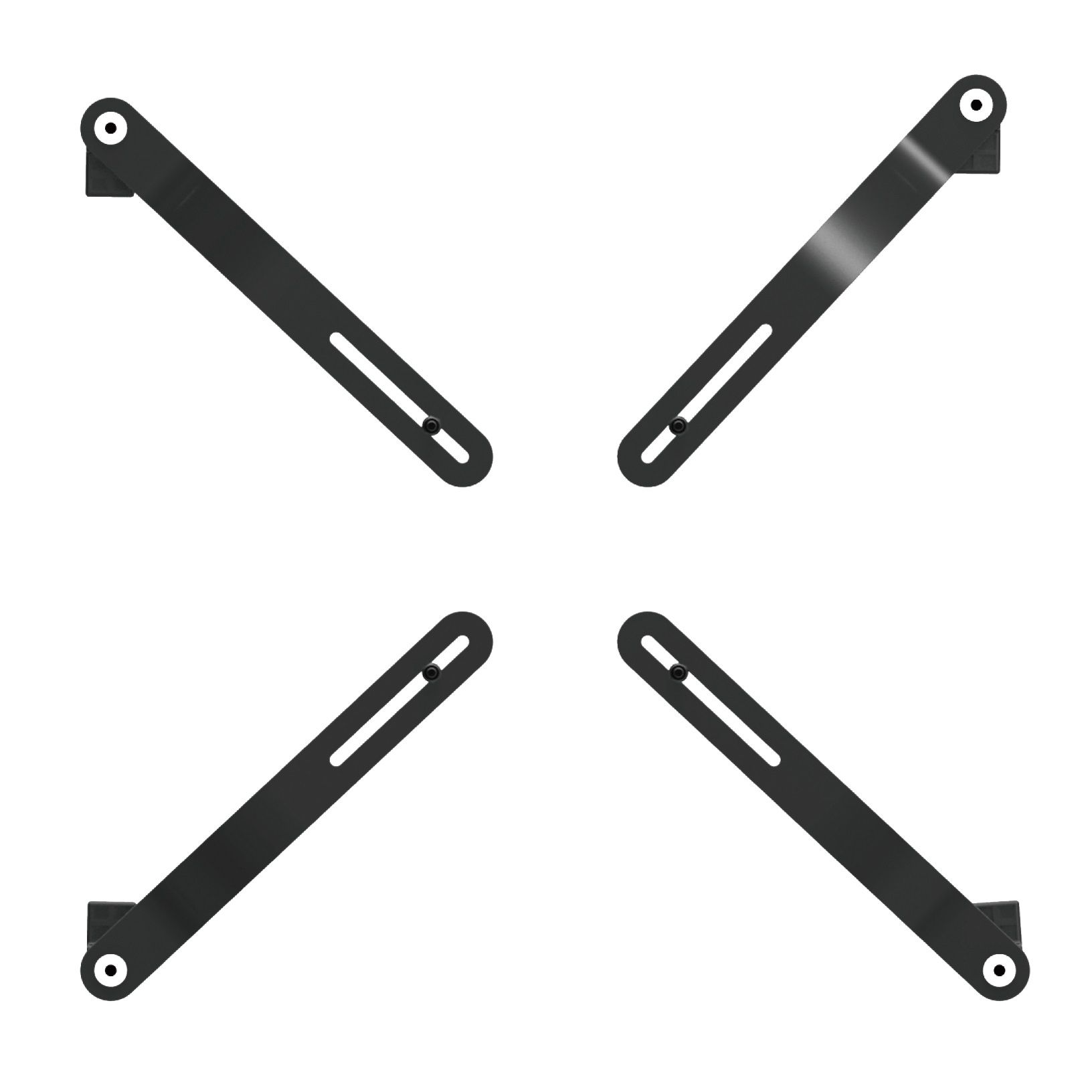 myWALL VESA adapter VESA 50, 75 en 100 (beugel) naar Non-VESA (scherm) / zwart