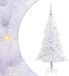 vidaXL Kunstkerstboom met 150 LED Wit 120 cm PVC en Staal